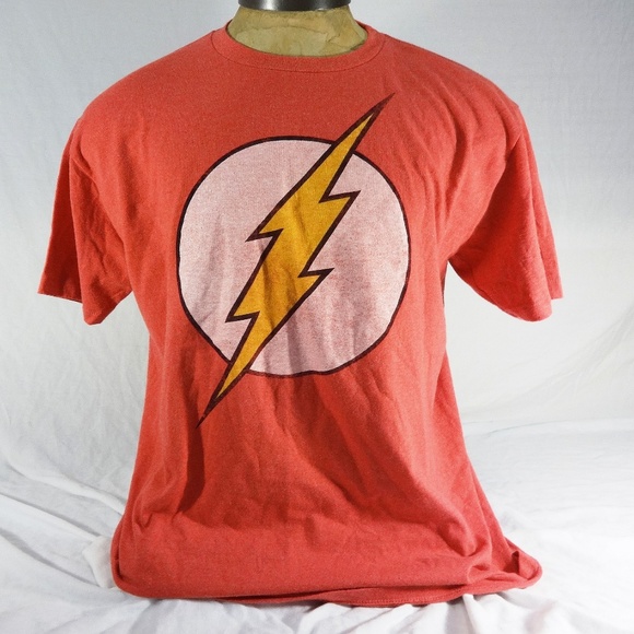 DC Other - DC Comics Adult Flash Logo Red T-Shirt Size XL